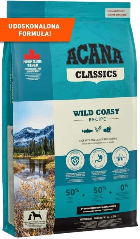 ACANA Classics Wild Coast - sucha karma 9,7 kg