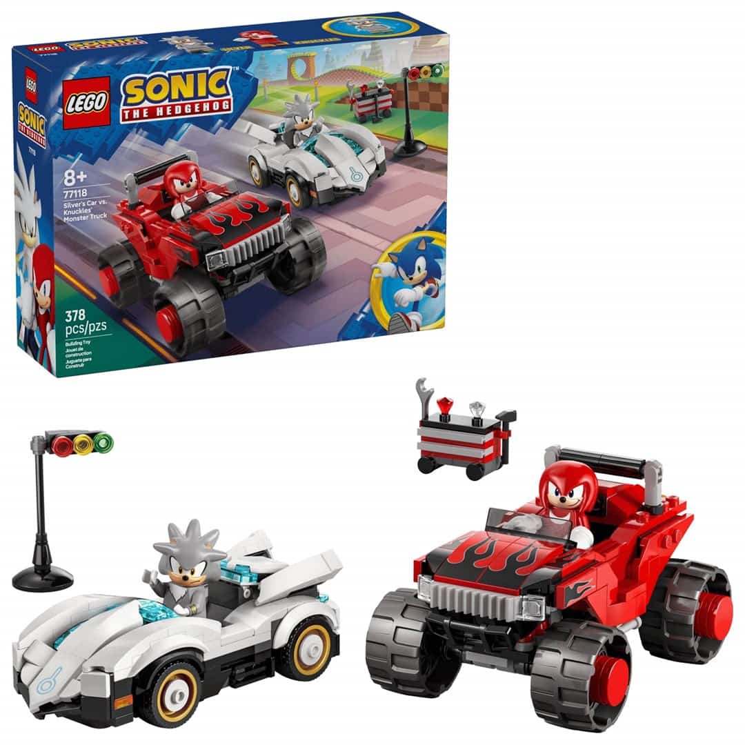 LEGO Sonic 77118 - Monster Truck Silver vs Knuckles