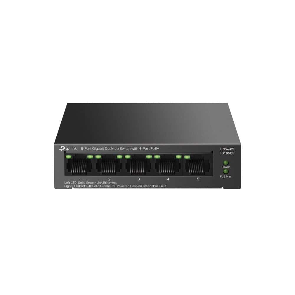 Switch TP-LINK LS105GP - Czarny