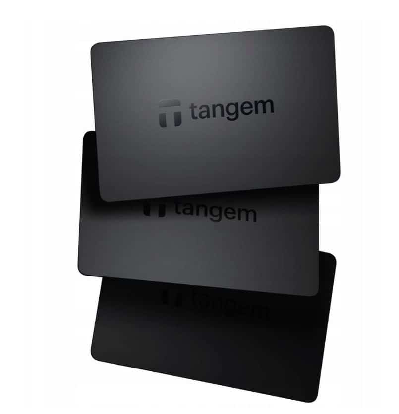 Portfel kryptowalutowy Tangem Wallet - 3 karty