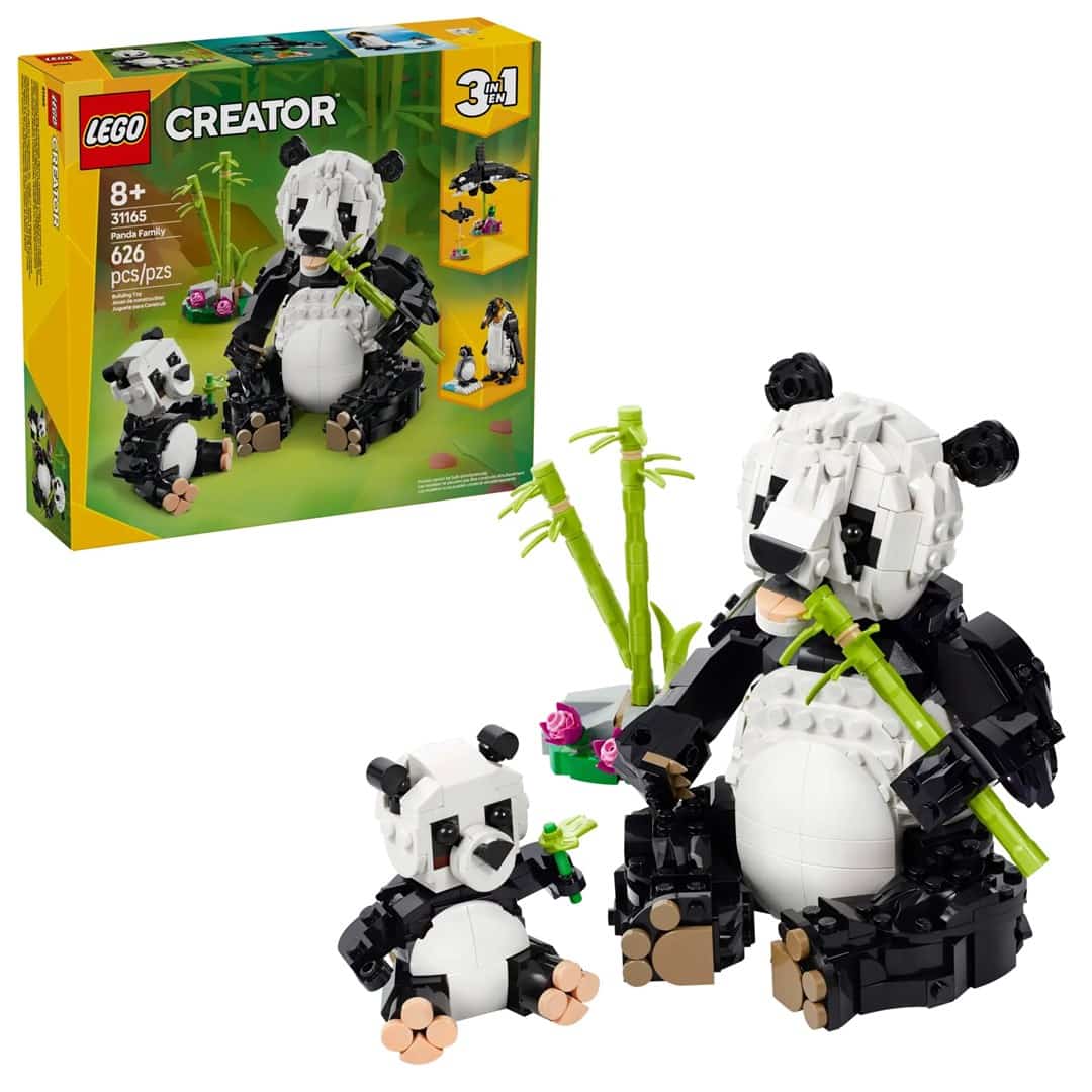 LEGO Kreatywny Zestaw 3w1 - Rodzina Pand