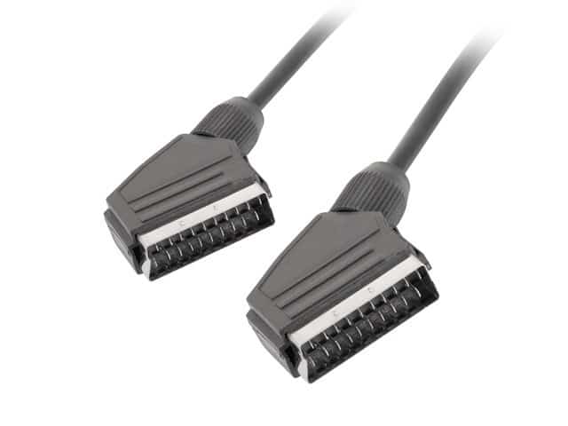 Kabel Lanberg CA-EUEU-10CC-0018-BK, 1,8m, czarny