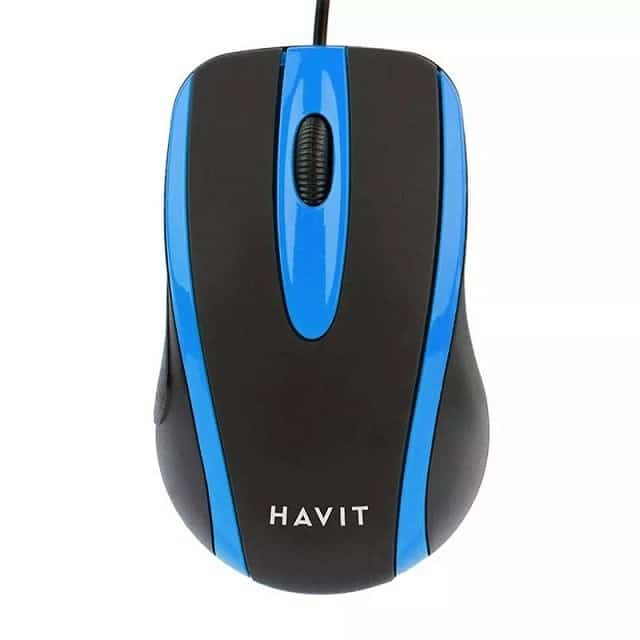 Mysz uniwersalna Havit HV-MS753 czarny/niebieski
