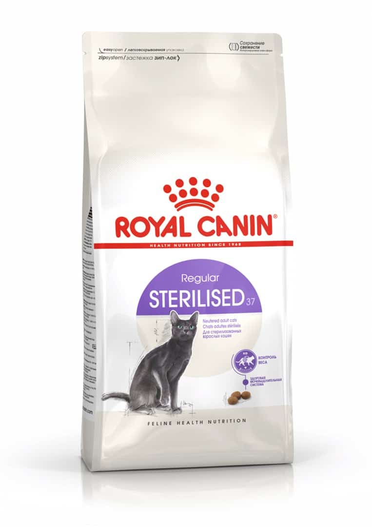 ROYAL CANIN FHN Regular Sterilised 37 Sucha Karma 4kg