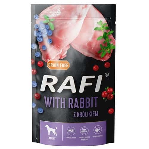 DOLINA NOTECI Rafi Królik - 500 g mokra karma