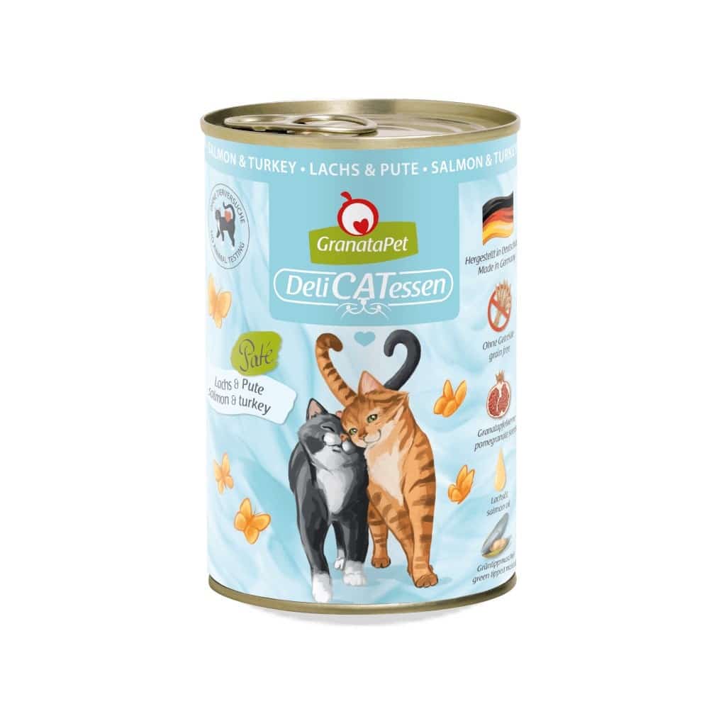 GranataPet DeliCatessen łosoś i indyk 400g