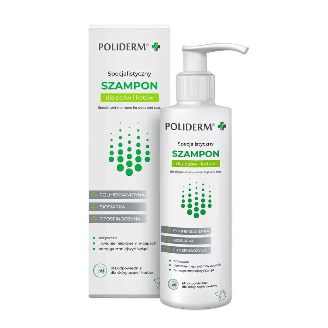 JM SANTE POLIDERM Szampoon przeciwłupieżowy 250ml