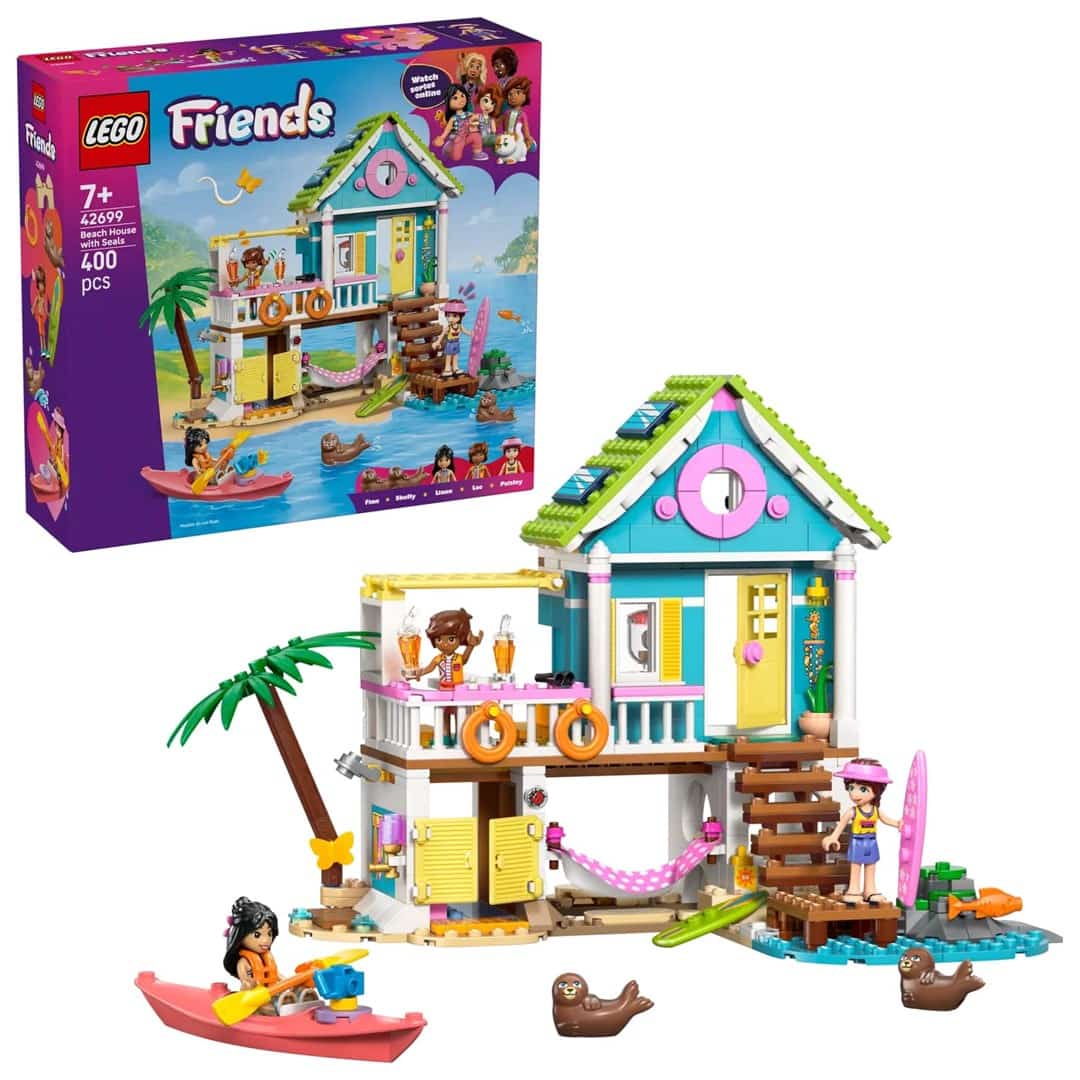 LEGO Friends - Domek na plaży z fokami (42699)