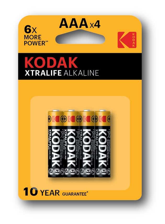 KODAK BATERIE ALKALICZNE XTRALIFE ALK.LR3 [4SZT]