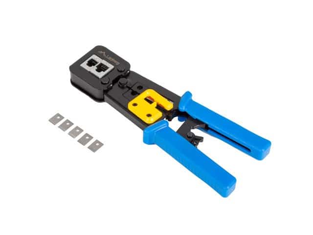 LANBERG ZACISKARKA WTYKÓW PRZELOTOWYCH RJ-45, RJ-11
