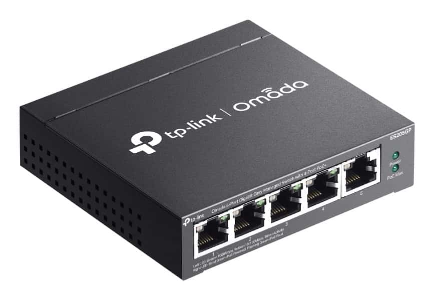 Switch zarządzalny TP-Link ES205GP Omada Easy