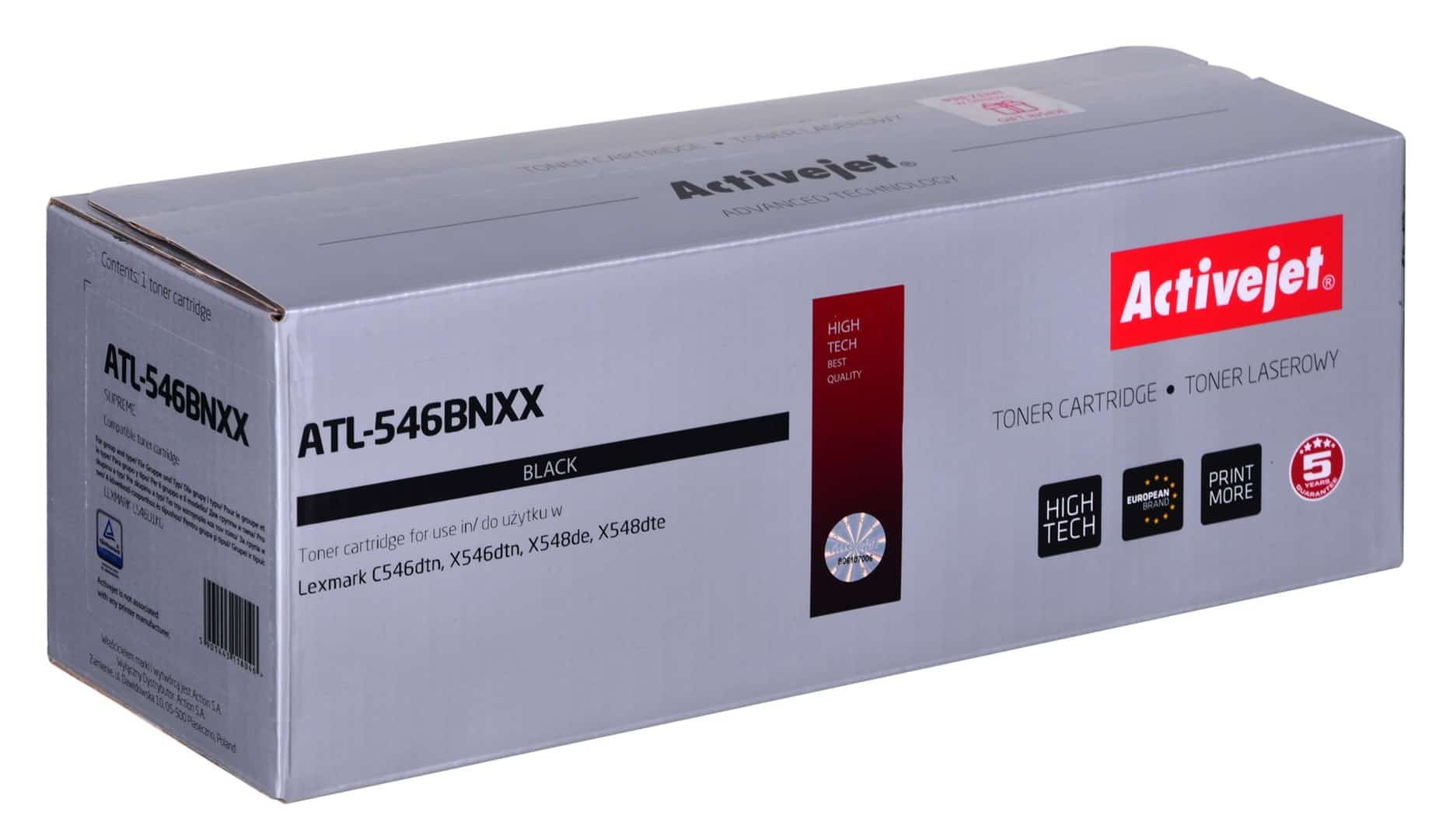 Activejet ATL-546BNXX Toner Zamiennik Lexmark