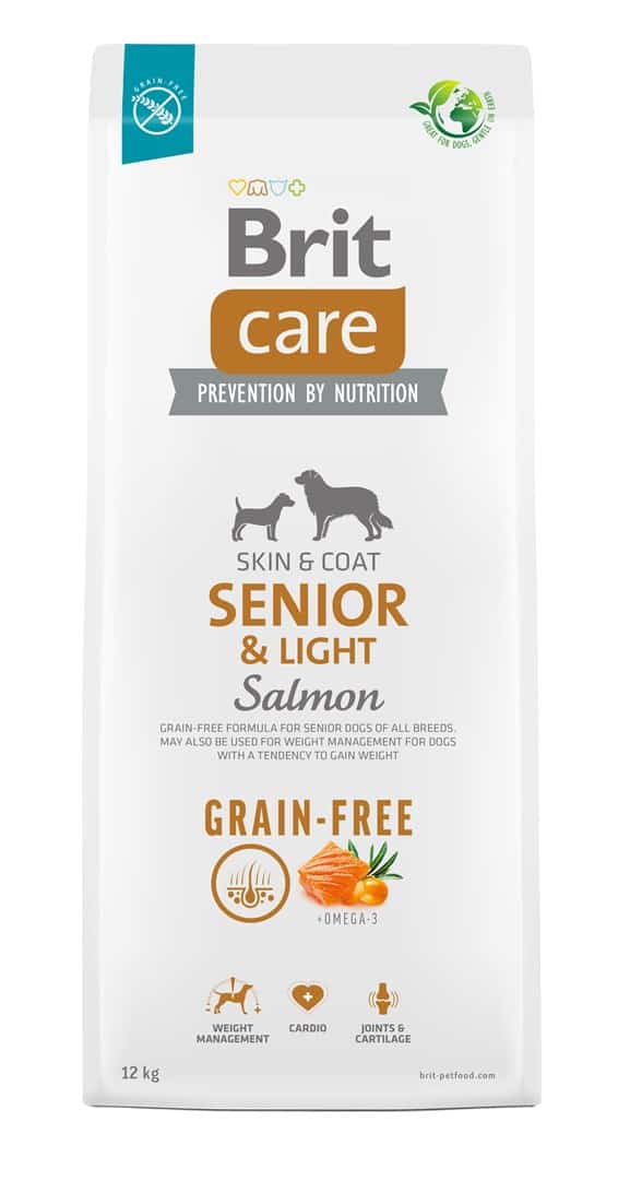 BRIT Care Grain-Free Senior & Light Salmon - 12 kg
