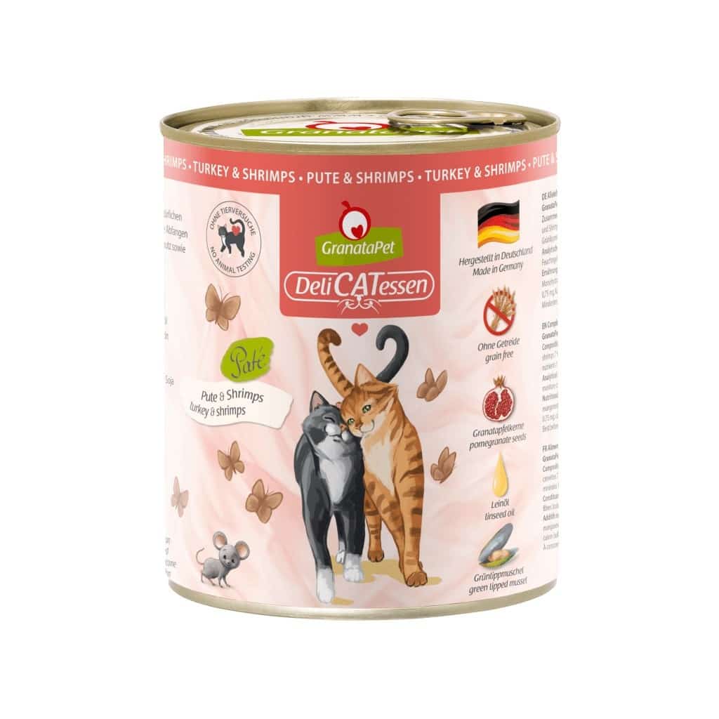 GranataPet DeliCatessen indyk i krewetki 800g
