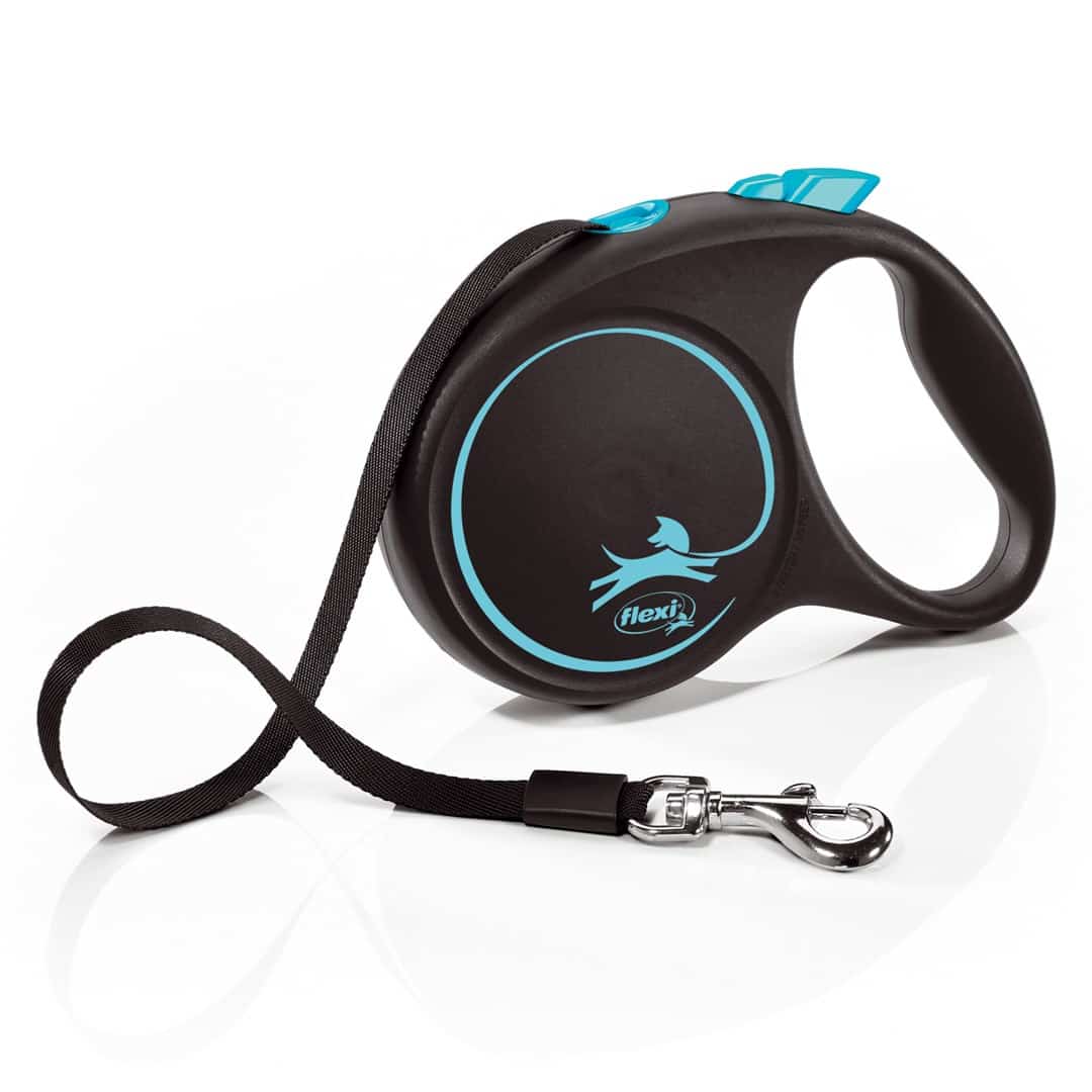 Smycz flexi Black Design M 5m - dla psa do 25kg