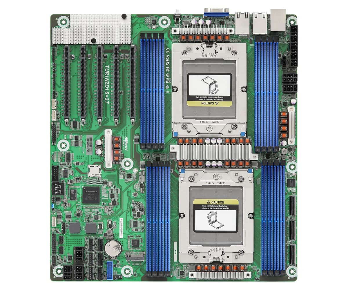 Płyta główna AsRock TURIN2D16-2T Socket SP5