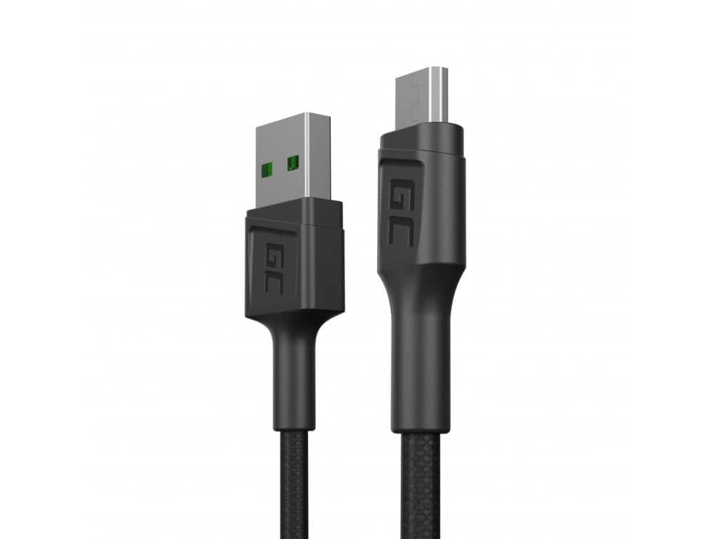 GREEN CELL KABGC23 GC POWERSTREAM USB-A - MICRO USB 30CM