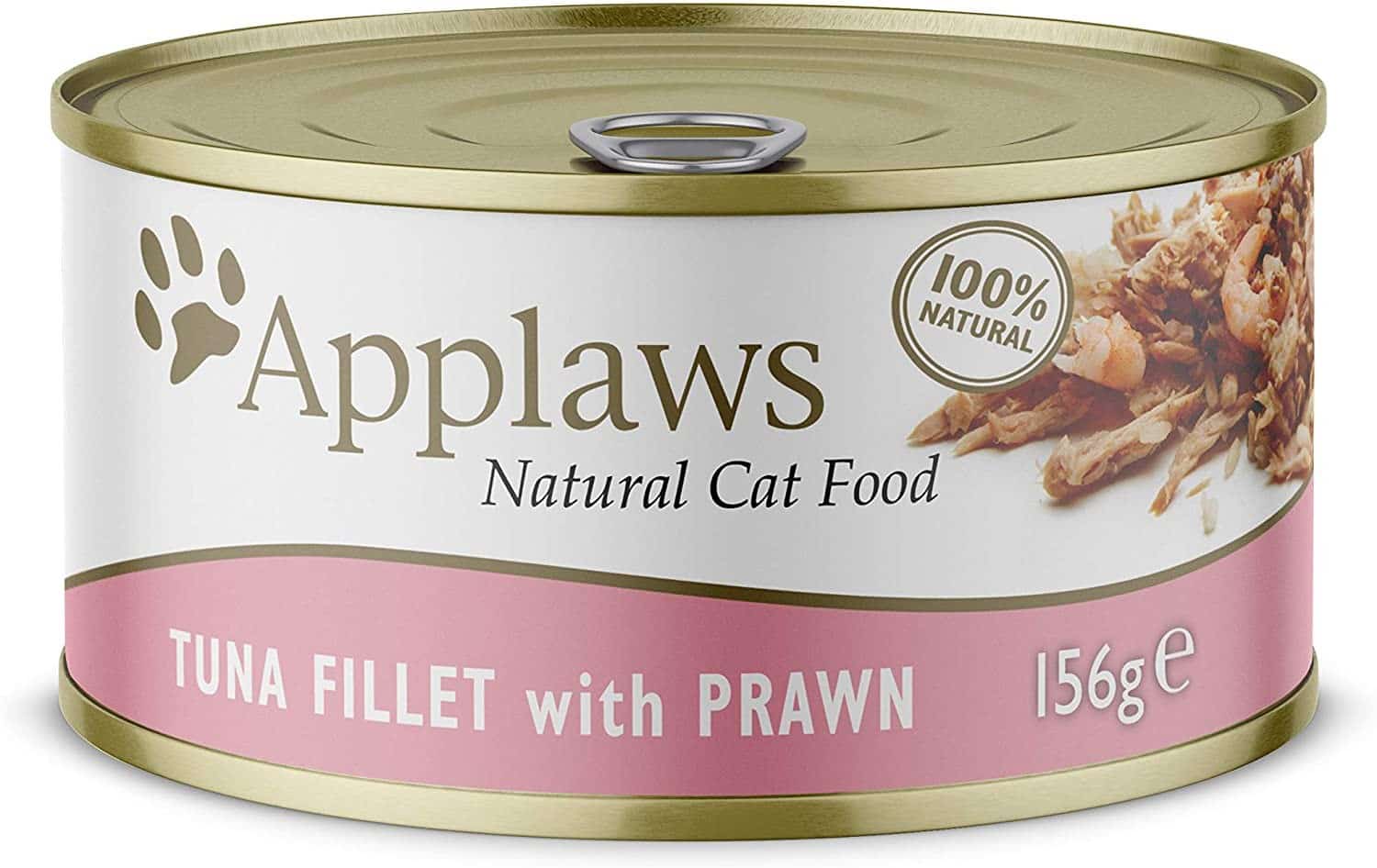 APPLAWS Natural Cat Food Tuńczyk z krewetkami 156g