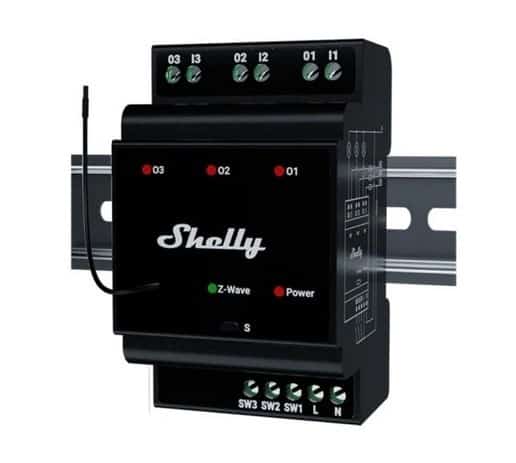 Sterownik trzykanałowy Shelly Wave Pro 3 LR