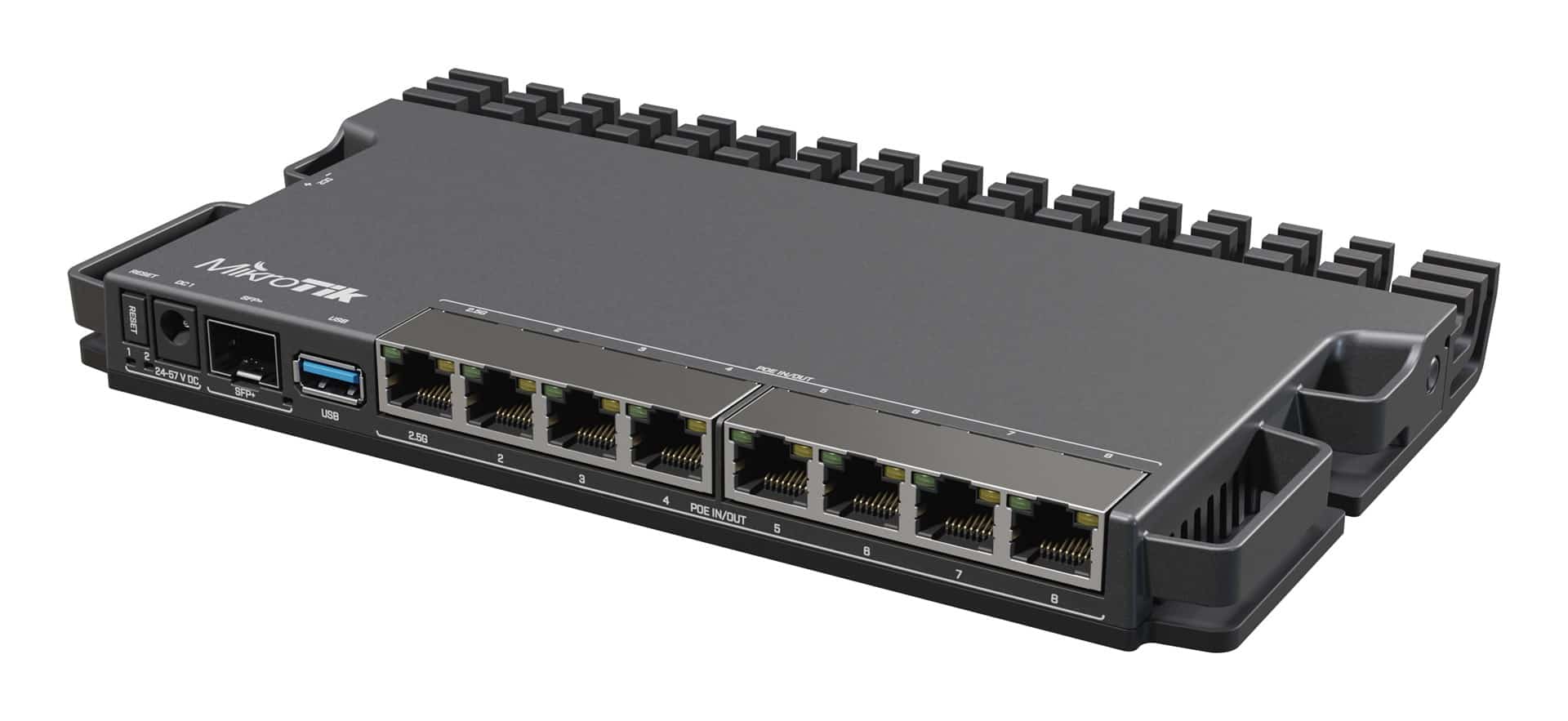 Router Mikrotik RB5009UG Total Ethernet Ports: 9