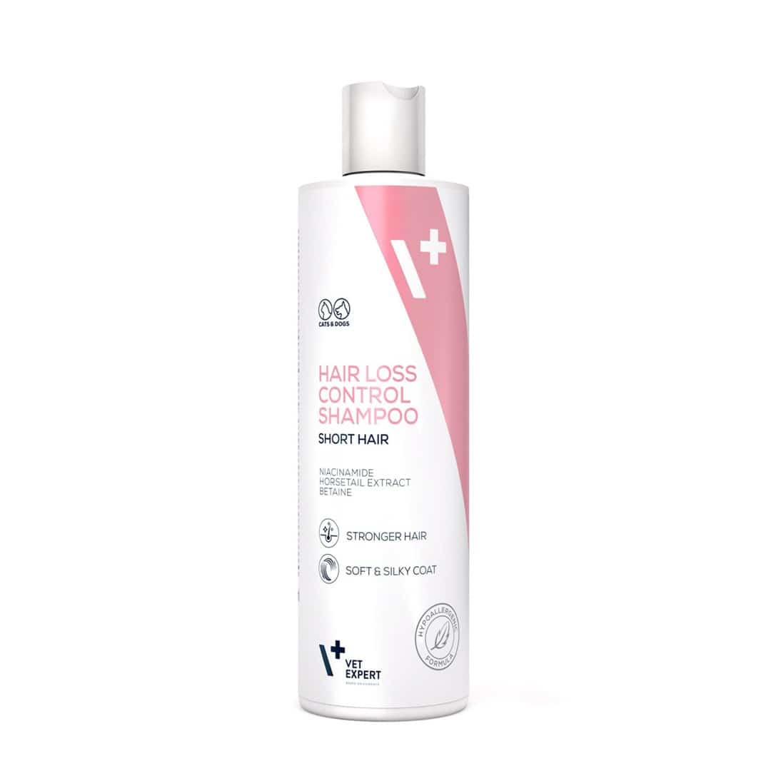 Szampon VetExpert przeciw wypadaniu sierści dla krótkowłosych zwierząt 250ml