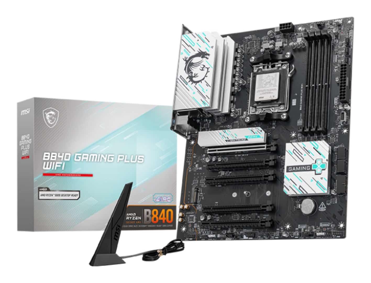 Płyta głowna MSI B840 GAMING PLUS WIFI Socket AM5