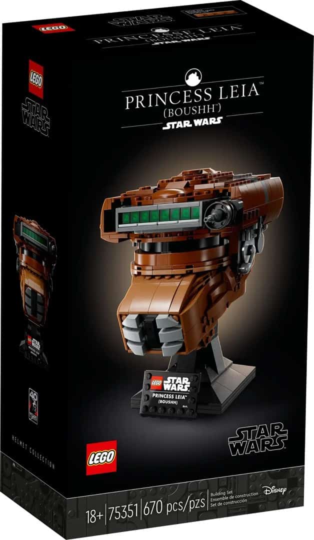 LEGO Star Wars 75351 - Hełm księżniczki Lei