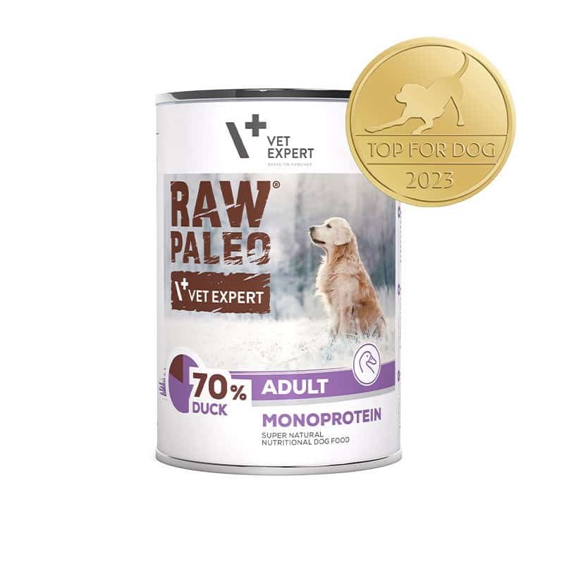 VetExpert Raw Paleo Kaczka Can 400g