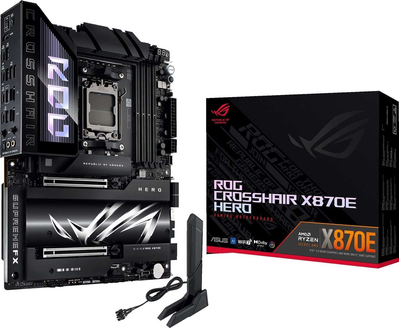 Płyta główna ASUS ROG CROSSHAIR X870E HERO Socket AM5
