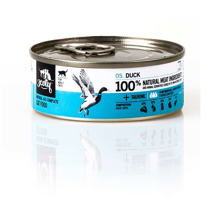 3Coty DUCK for Adult Cats 80g - Mokra Karma