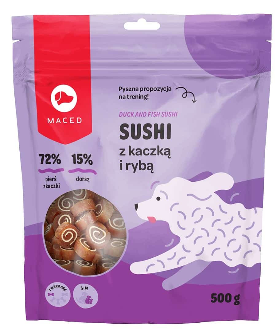MACED Sushi z kaczką i rybą - 500 g