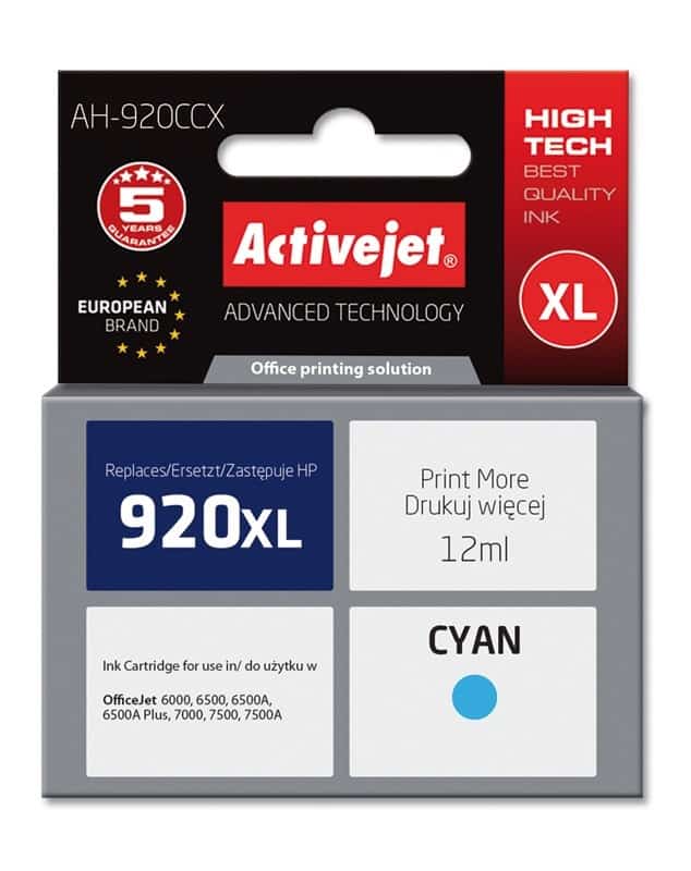 Activejet AH-920CCX Tusz 12ml Niebieski