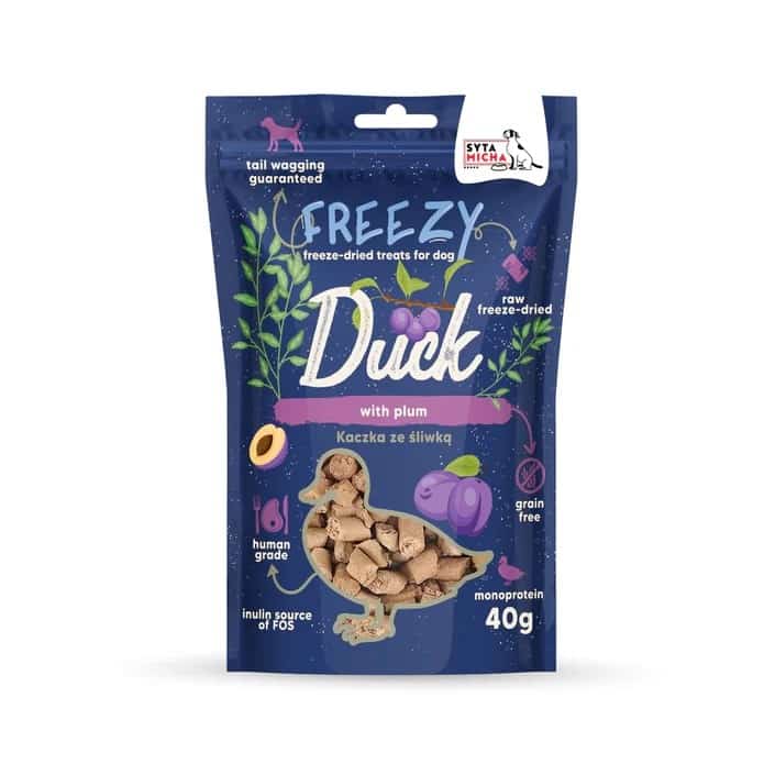 SYTA MICHA FREEZY Kaczka ze śliwą 40g