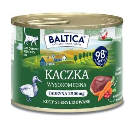 BALTICA SMAKI REGIONÓW Kot dorosły Kaczka 185g