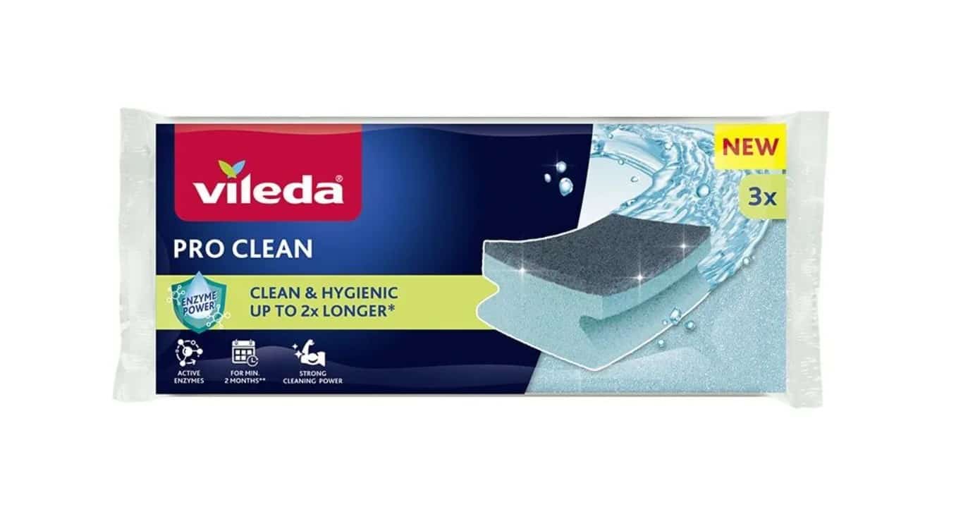 Zmywak profilowany Vileda Pro Clean 3szt