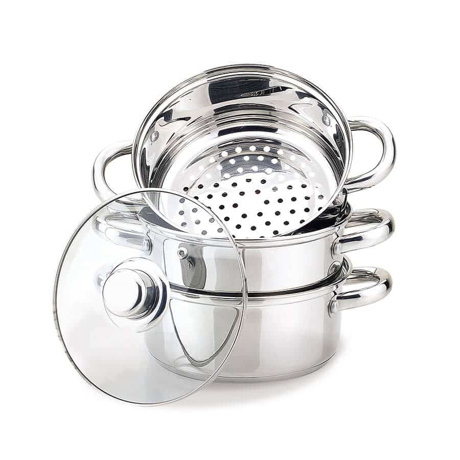 Garnek do gotowania na parze 3L, 20cm MR-2900-20 MAESTRO