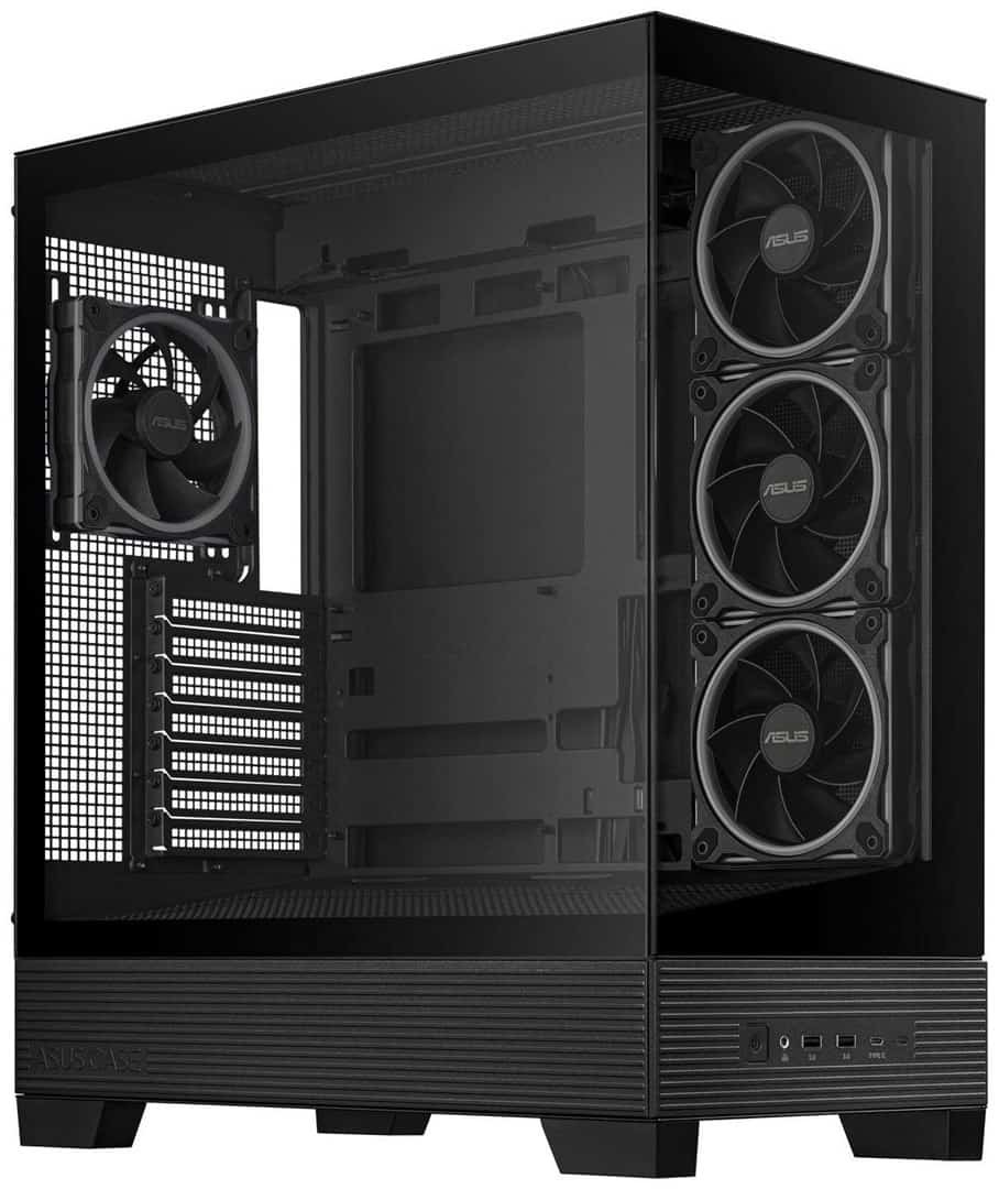 Obudowa Asus A32 PLUS TG ARGB BLACK