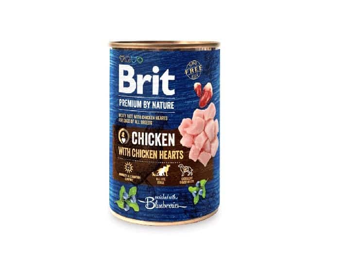 BRIT Premium By Nature Kurczak i serca - 400 g