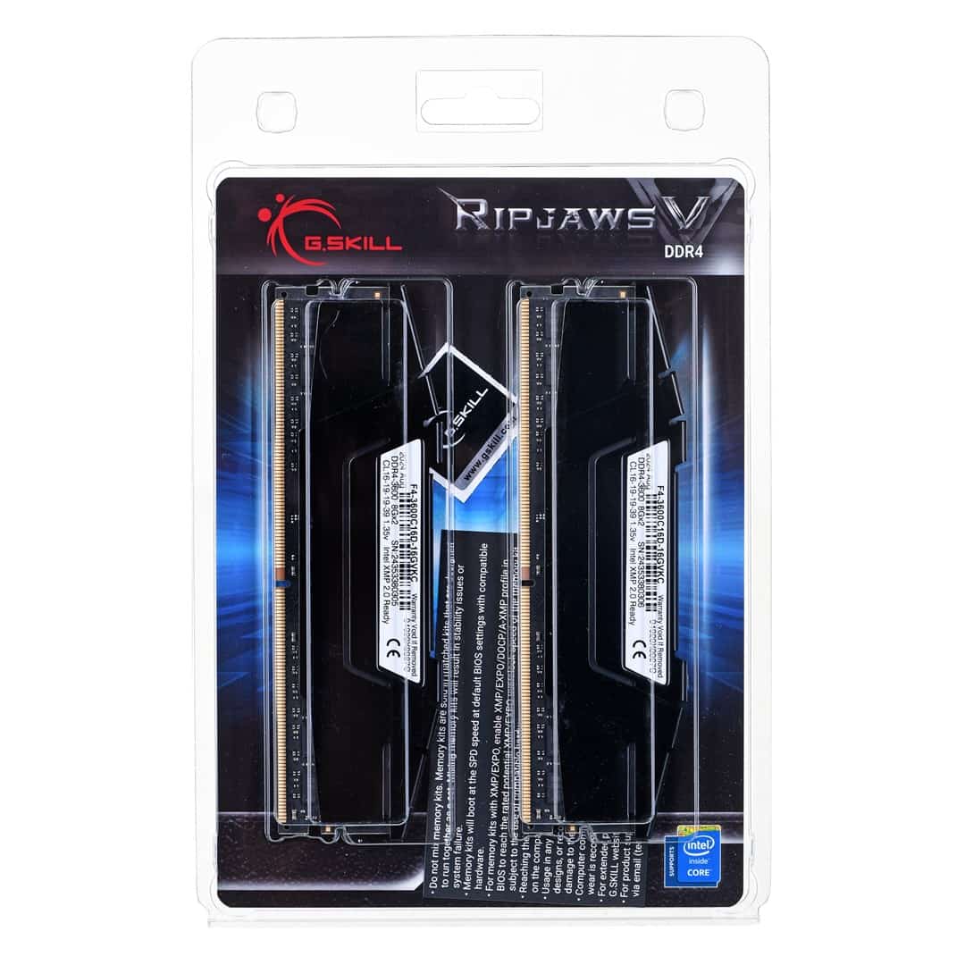 G.SKILL RipjawsV DDR4 3600 CL16