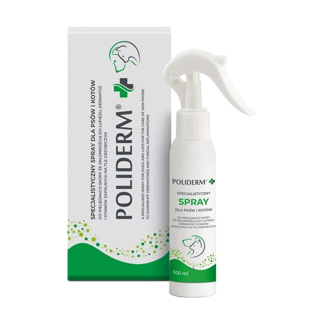 JM SANTE POLIDERM SPRAY 100ml - Przeciwswędzący