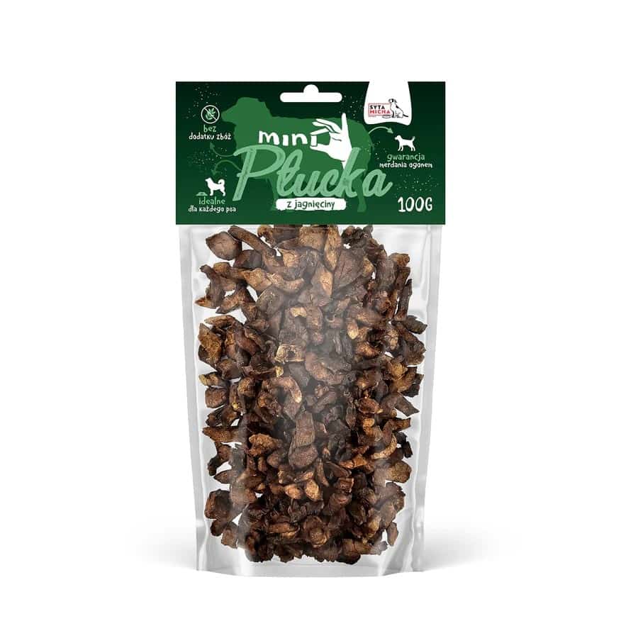 SYTA MICHA mini płucka jagnięce 100g