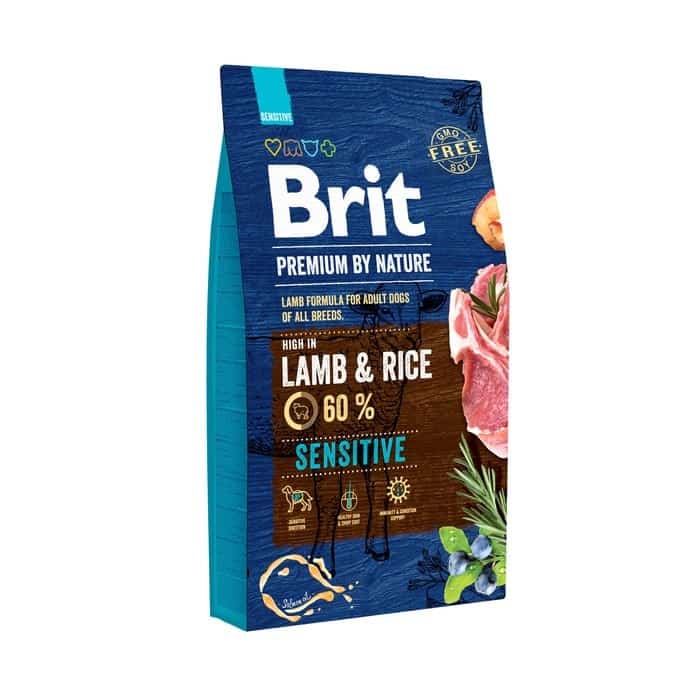 BRIT Premium Adult Sensitive Lamb and Rice 8 kg