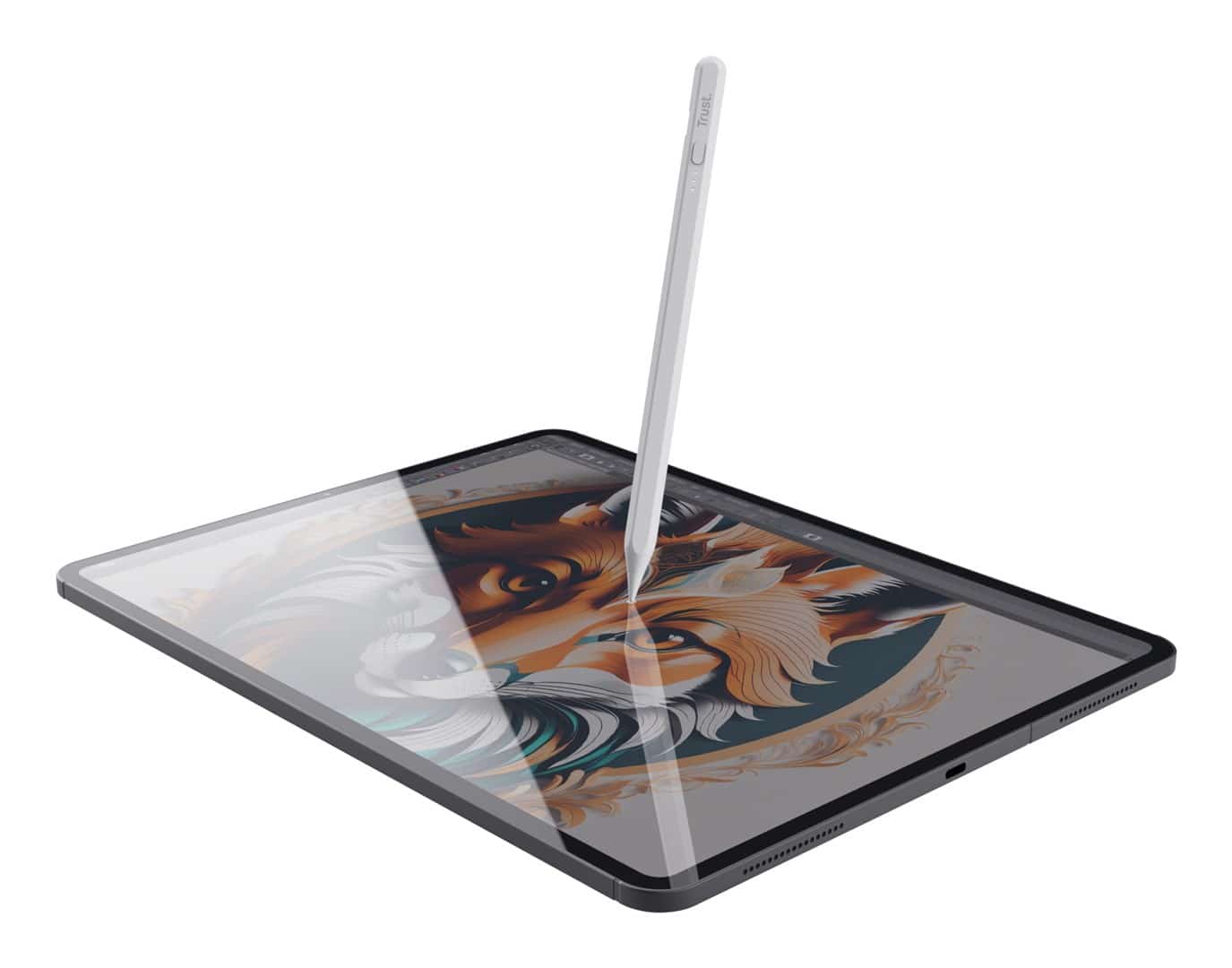 Rysik aktywny Trust KYNA ACTIVE Biały - do iPad