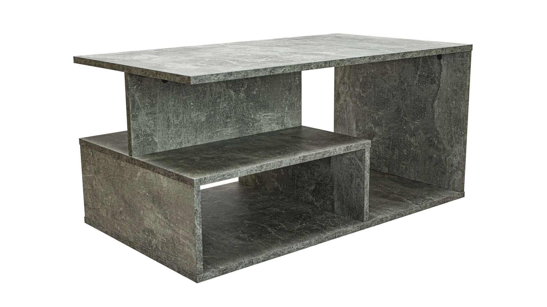 Ława Prima - Beton, szarobrązowa, płyta wiórowa