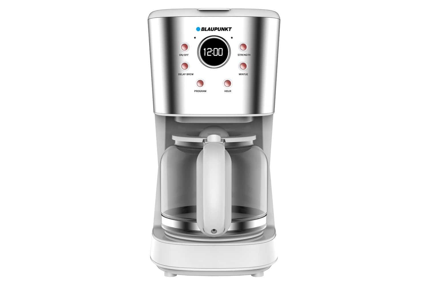 Ekspres do kawy przelewowy Blaupunkt CMD802WH, 900W, srebrny