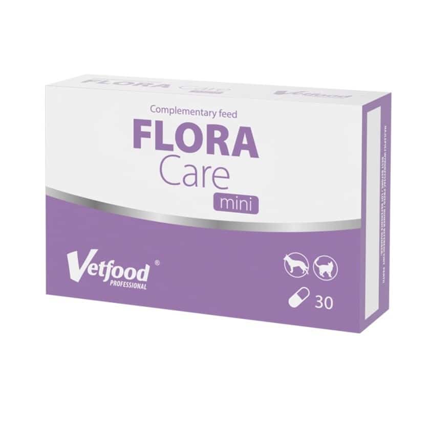 Vetfood Flora Care Mini 30 kapsułek na biegunkę