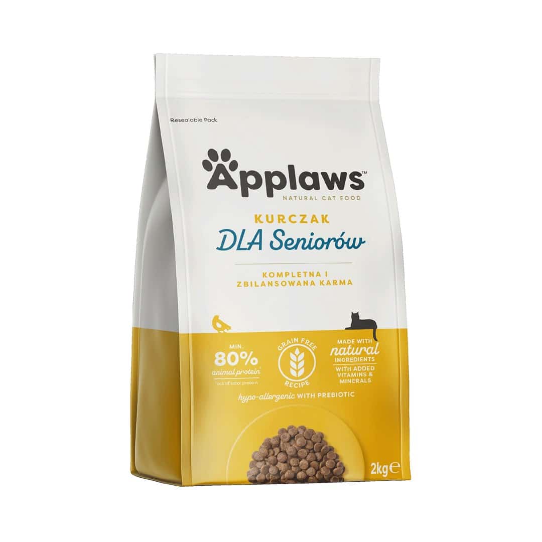 Applaws Cat Dry Senior Chicken 2kg - Sucha Karmę
