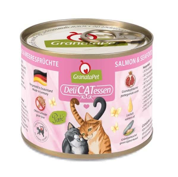 GranataPet DeliCatessen łosoś i owoce morza 200g