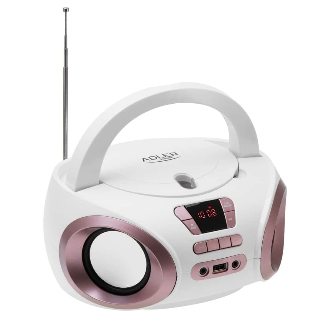 Odtwarzacz CD/MP3 ADLER AD 1181wc Biały