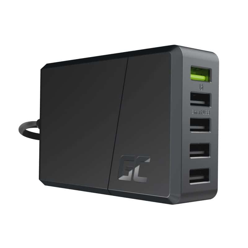 GREEN CELL Charge Source 5 5xUSB 52W QC 3.0